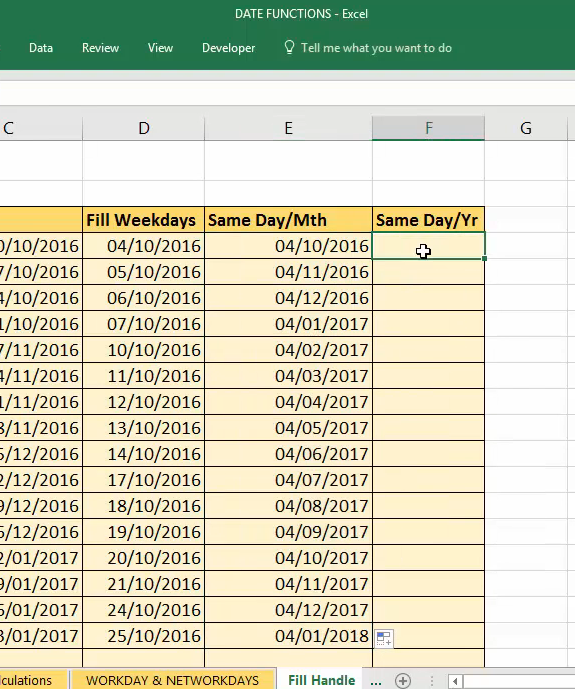 How to Autofill Dates in Excel with/without Dragging WinCope